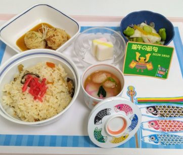５月の行事食は「端午の節句」でした