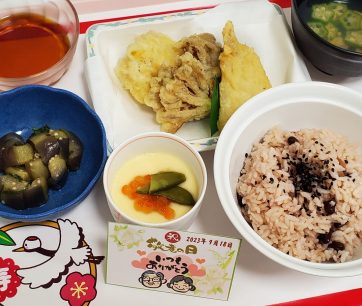 9月の行事食は「敬老の日」でした