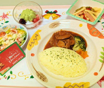 12月の行事食は「クリスマス」でした