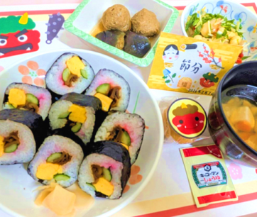 2月の行事食は「節分」でした